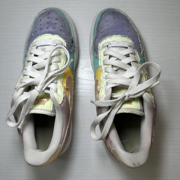 Nike Women's Size 6.5  Air Force 1 Low Tear Away Pastel Reveal Shoe Casual Trend - Picture 4 of 12